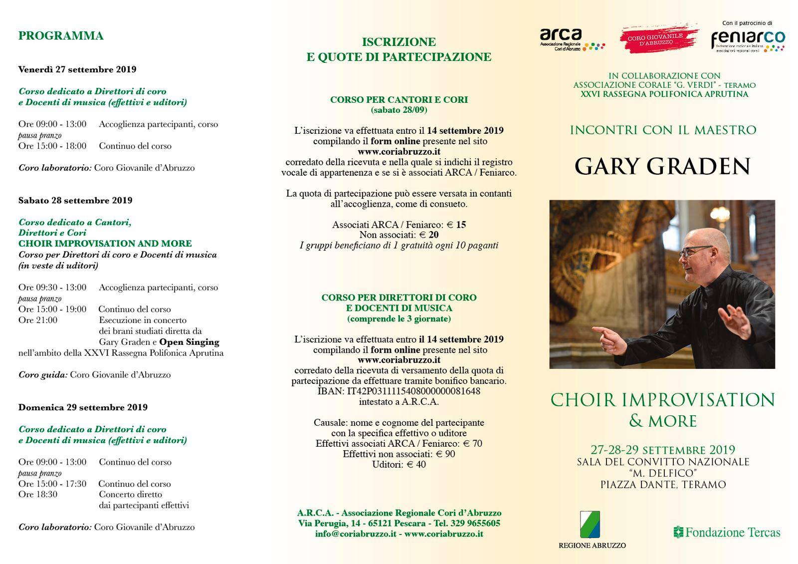 Incontro con Gary Graden