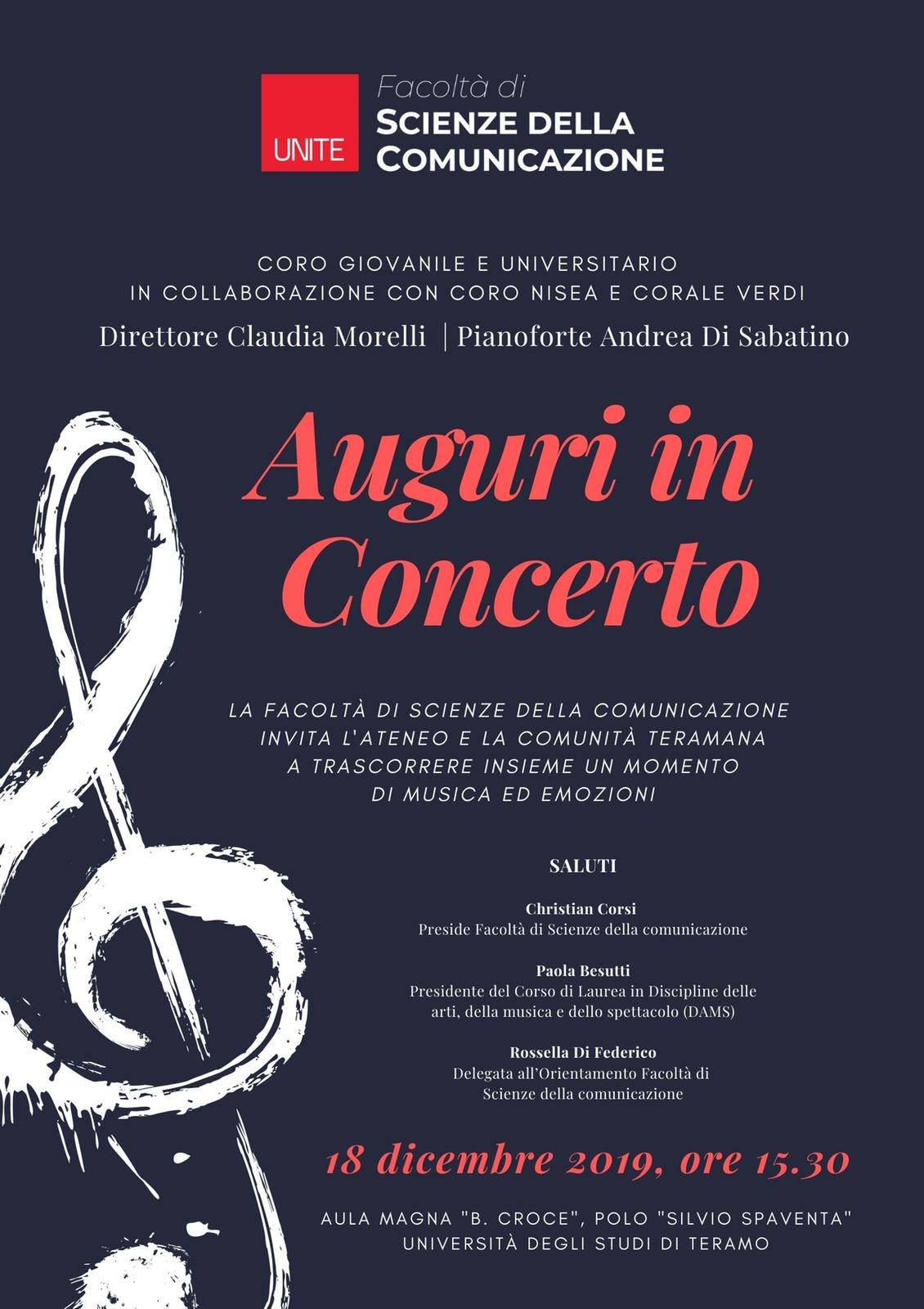 Auguri in Concerto 2019