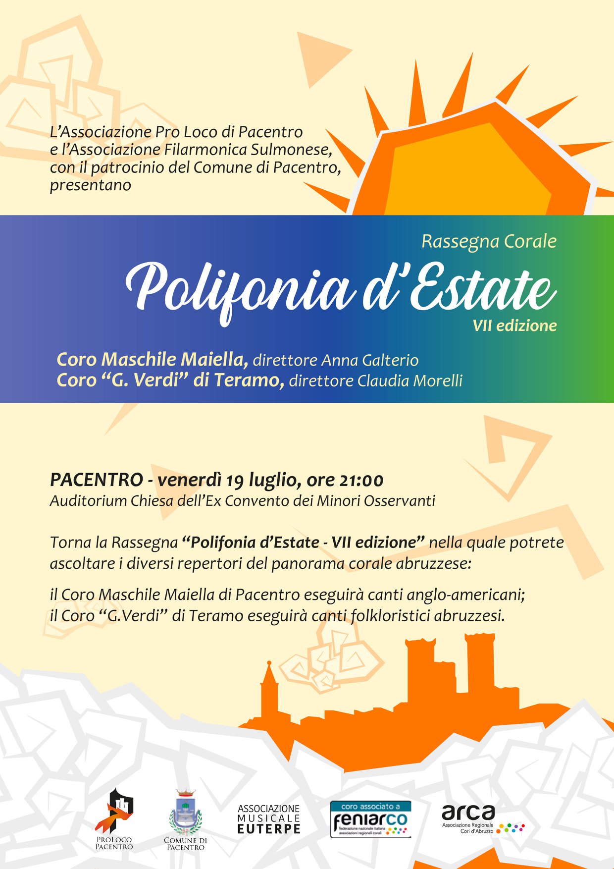 Polifonia d'Estate 2019