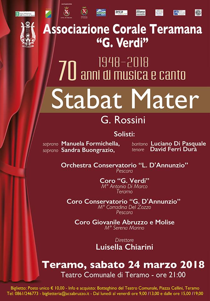 Stabat Mater di G. Rossini 2018